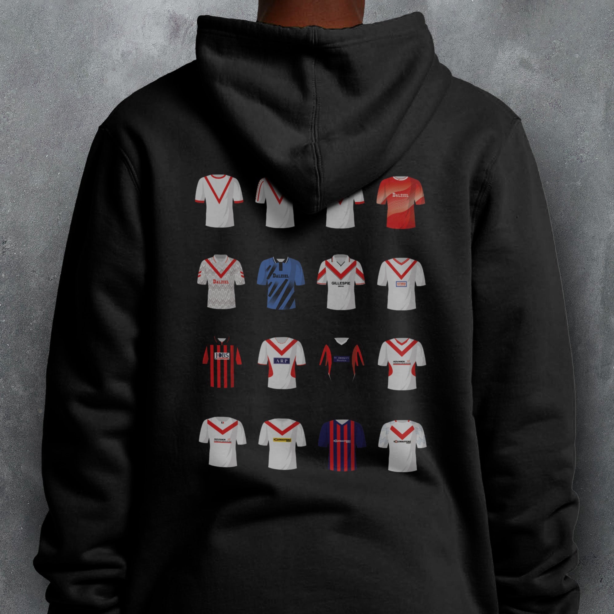 Airdrie Classic Kits Football Hoodie Good Team On Paper