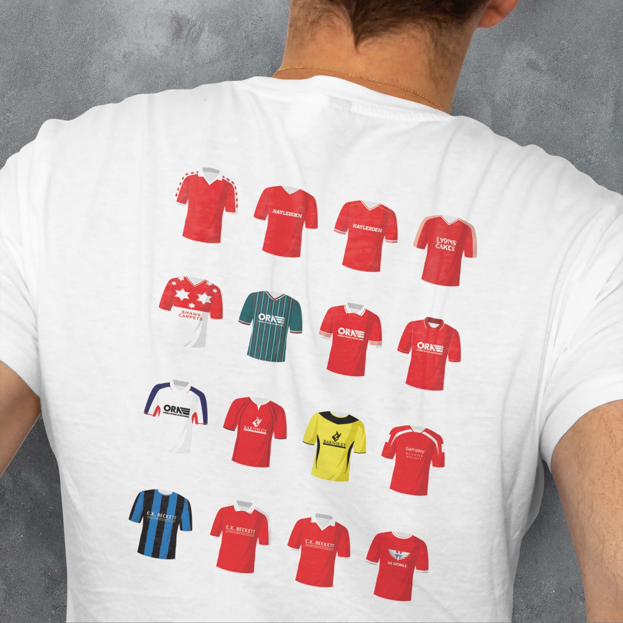 Barnsley Classic Kits Football T-Shirt