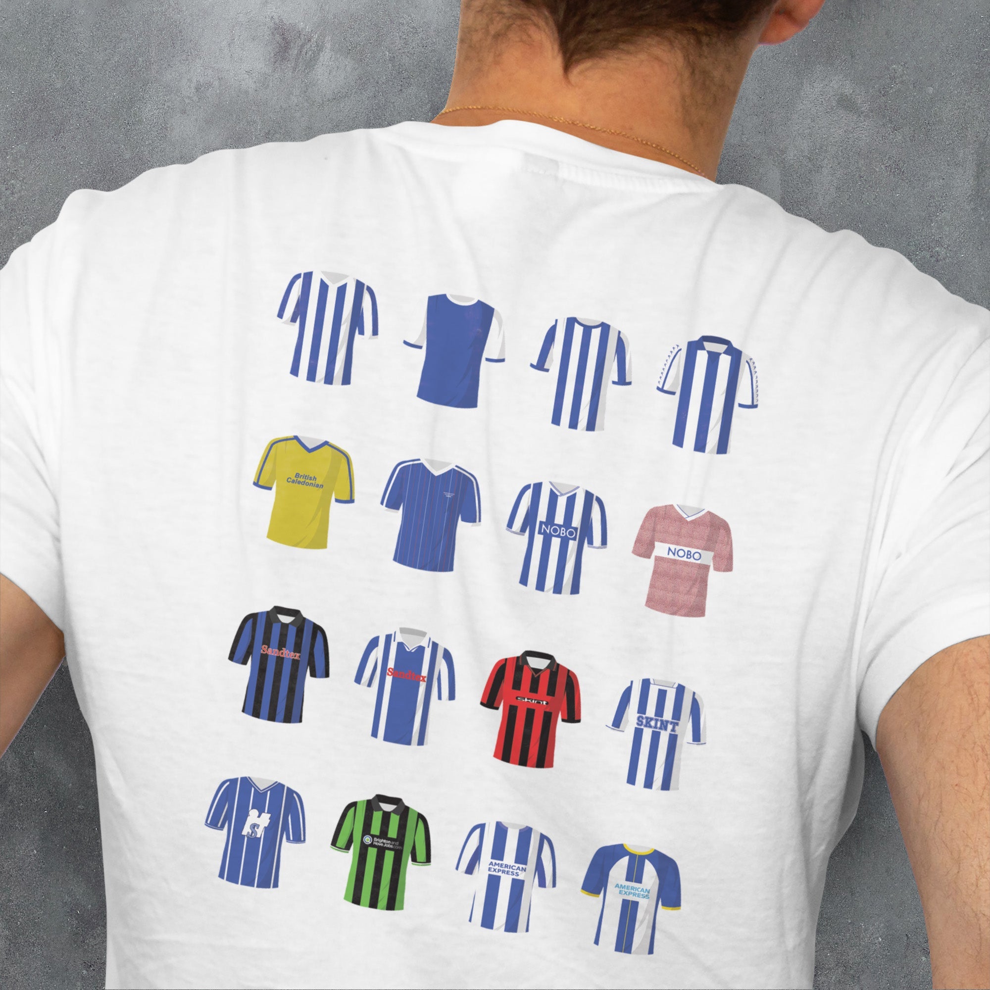 Brighton Classic Kits Football T-Shirt