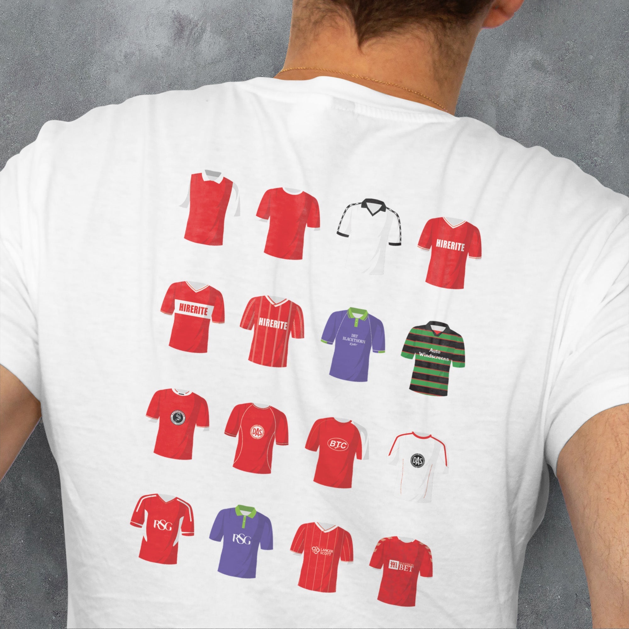 Bristol City Classic Kits Football T-Shirt