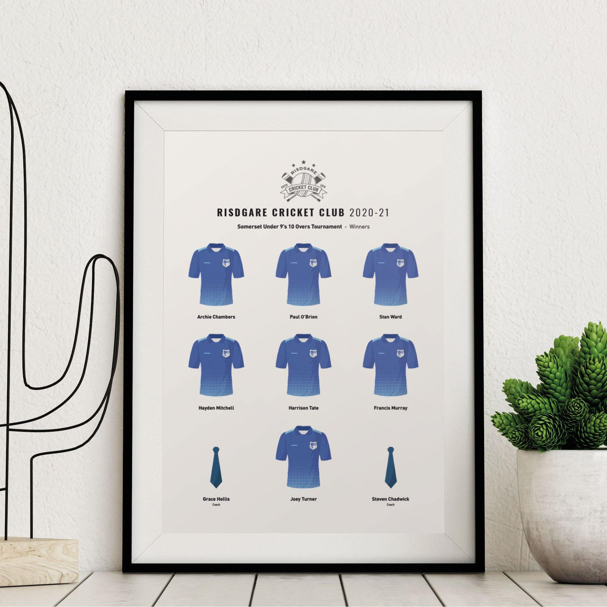 CREATE Your Custom Junior Sports Team Print