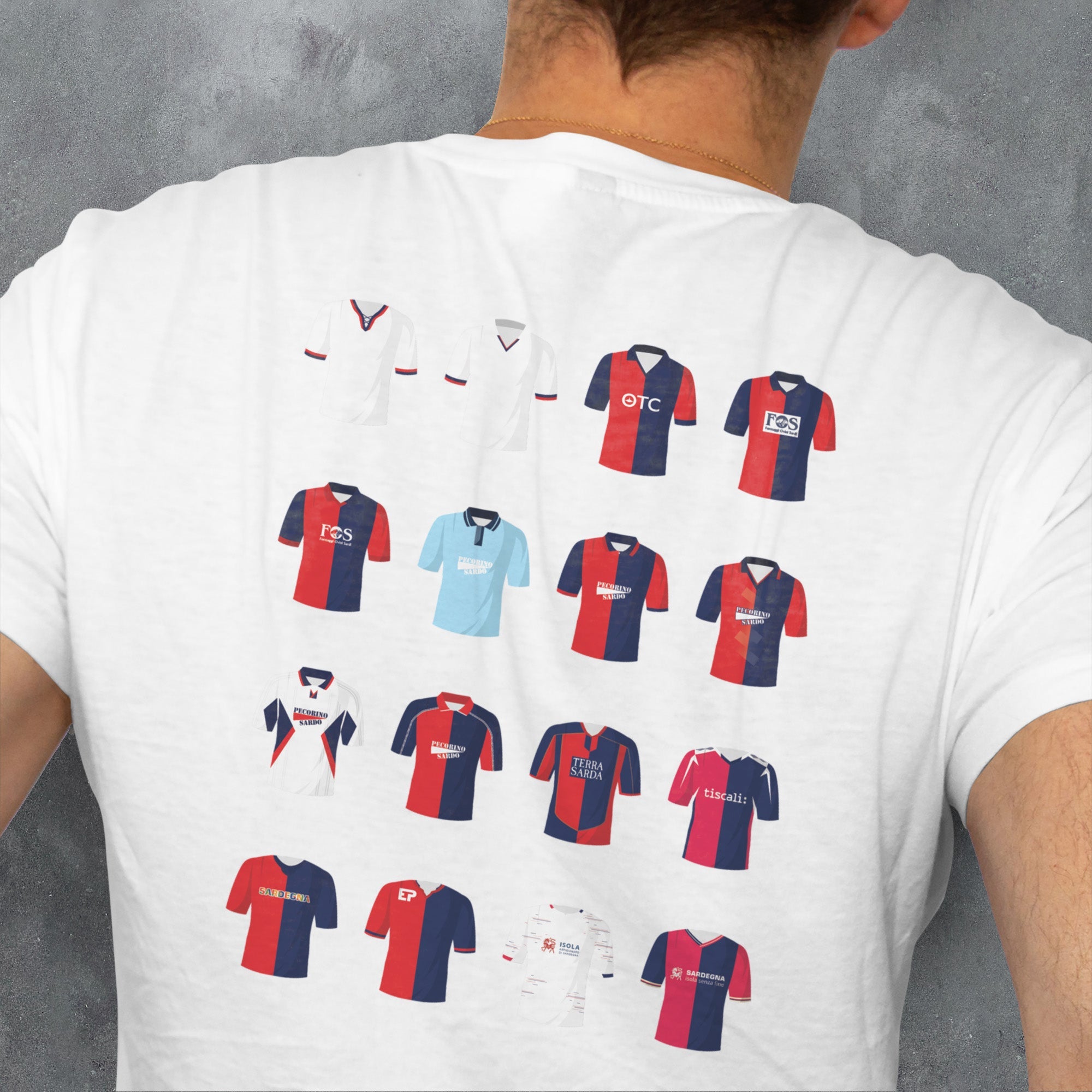 Cagliari Classic Kits Football T-Shirt