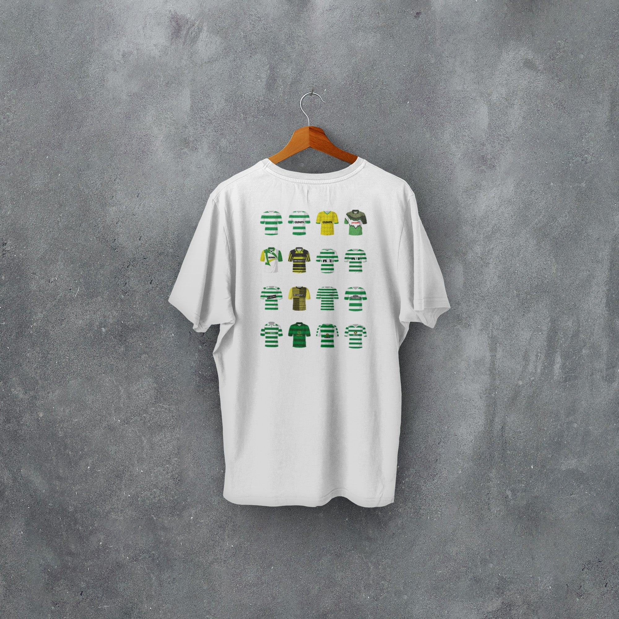 Celtic Classic Kits Football T-Shirt Good Team On Paper