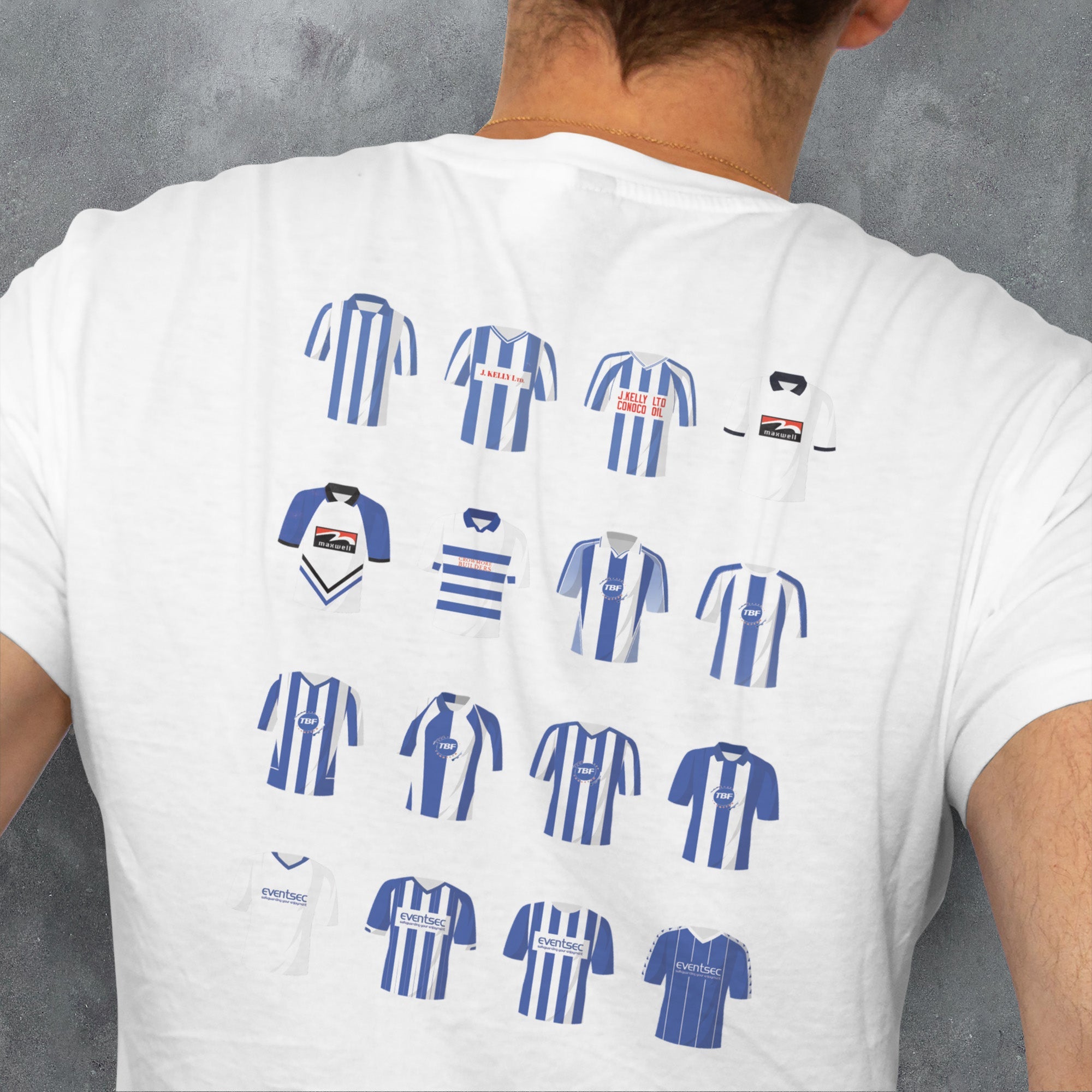 Coleraine Classic Kits Football T-Shirt