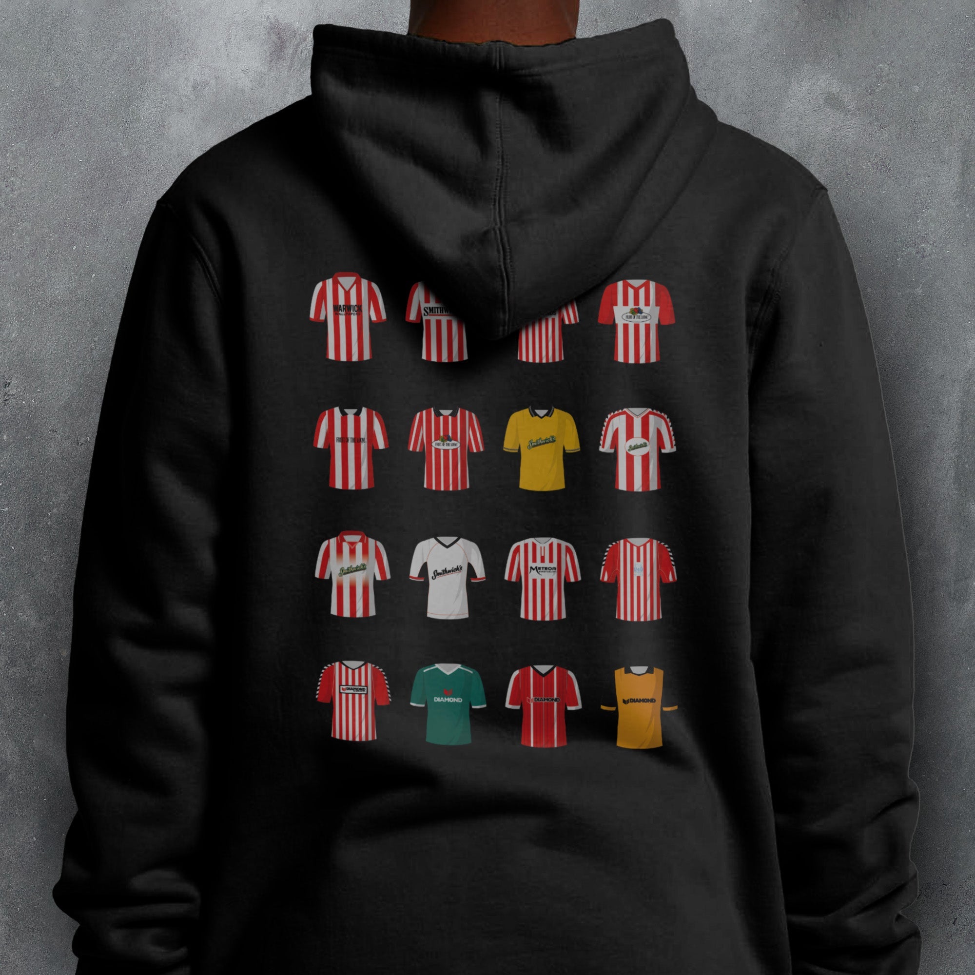 Derry Classic Kits Football Hoodie Good Team On Paper