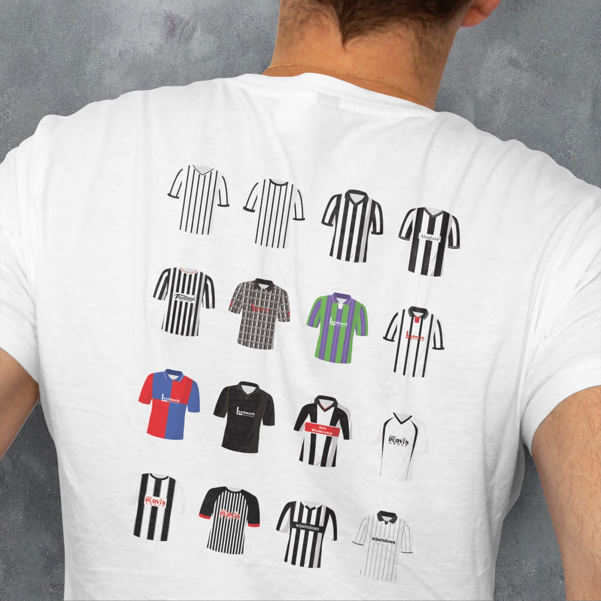 Dunfermline Classic Kits Football T-Shirt