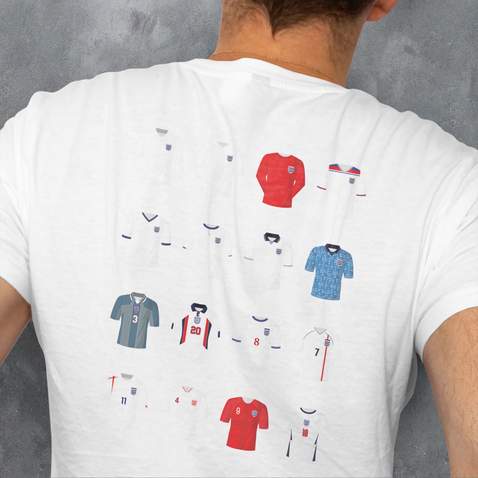 England Classic Kits Football T-Shirt