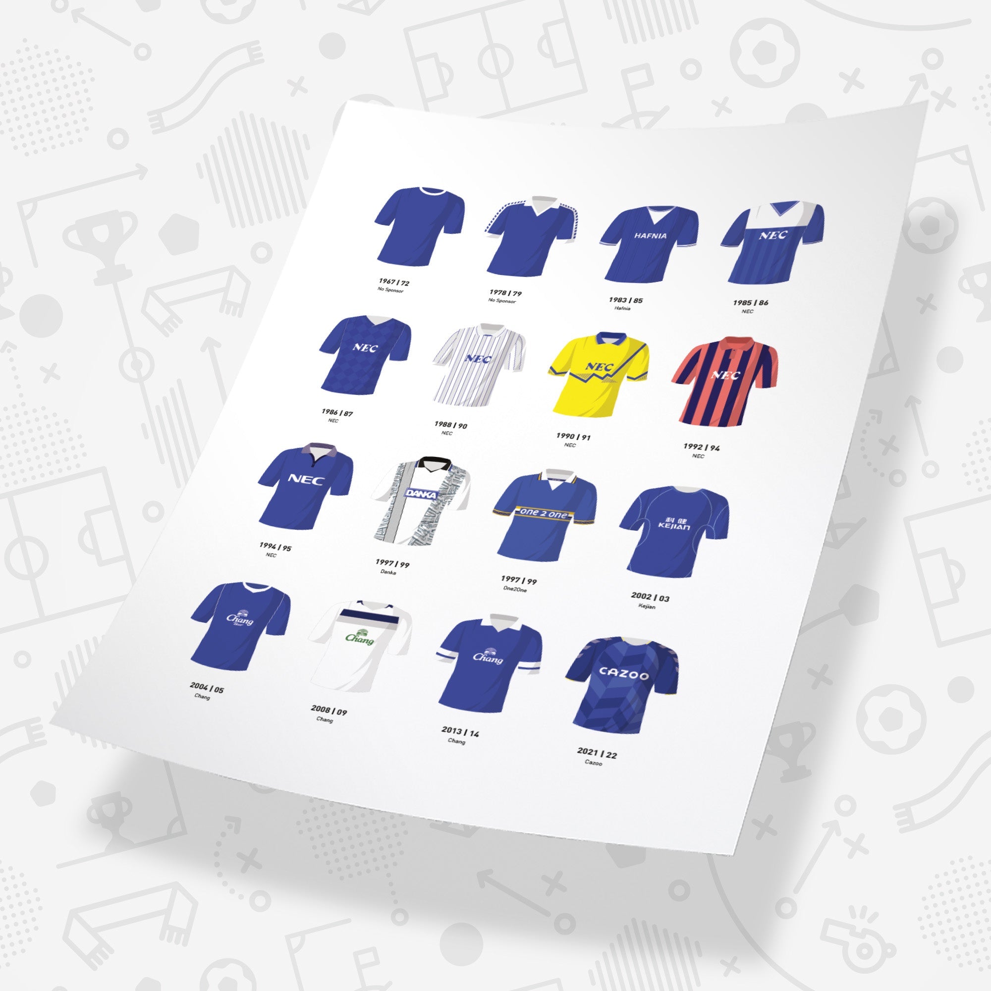 Everton Ultimate Football Fan Box Good Team On Paper