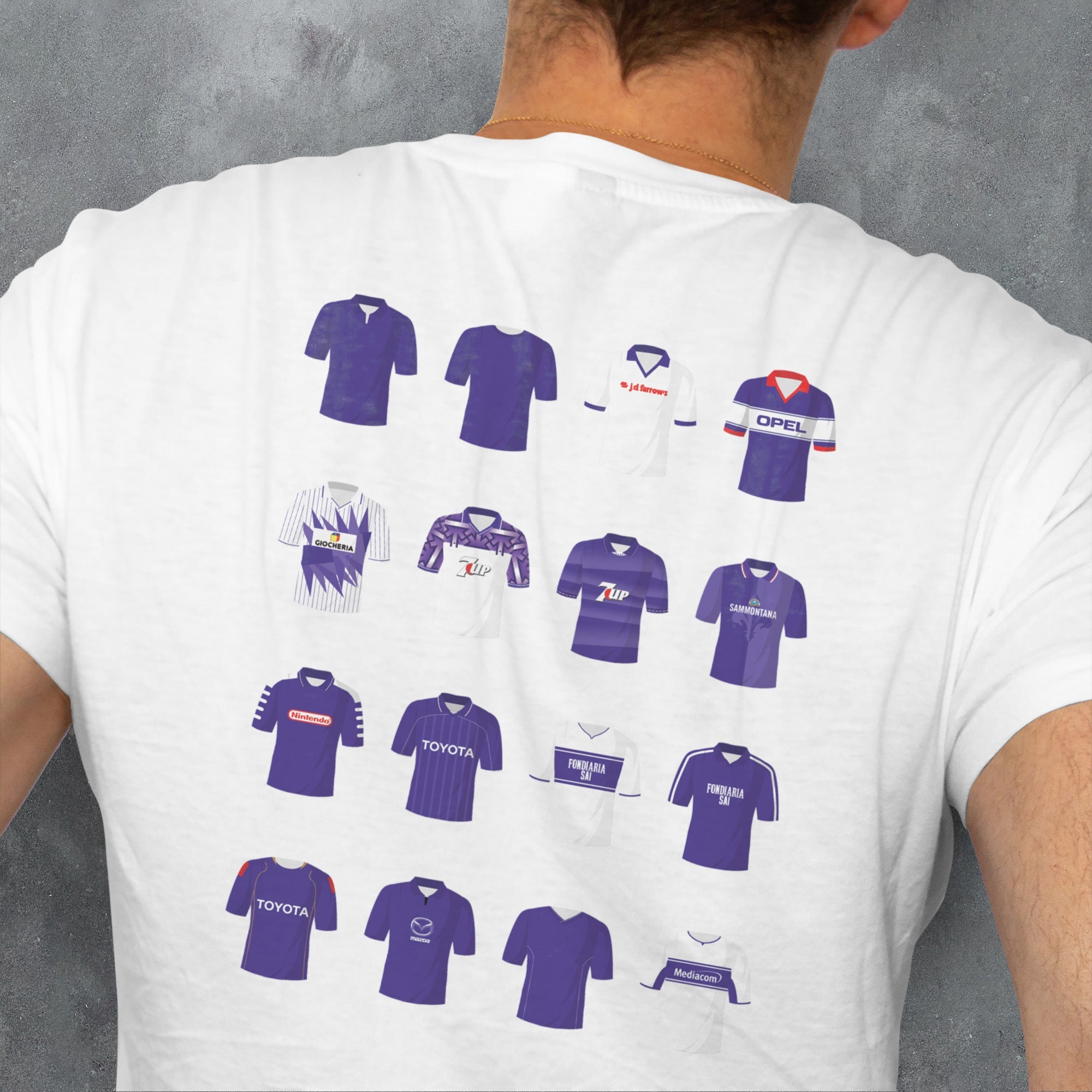 Fiorentina Classic Kits Football T-Shirt