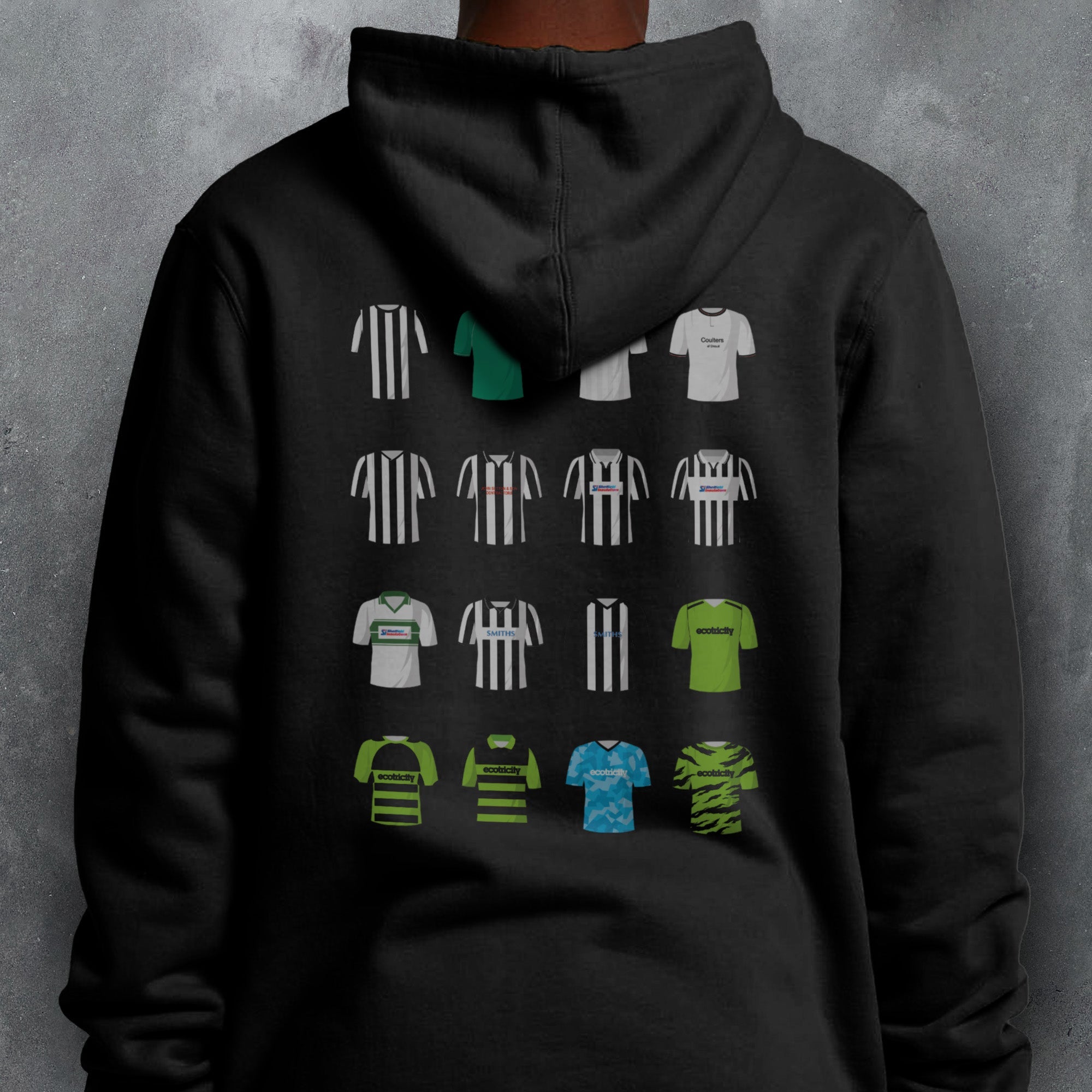 Forest Green Classic Kits Football Hoodie Good Team On Paper