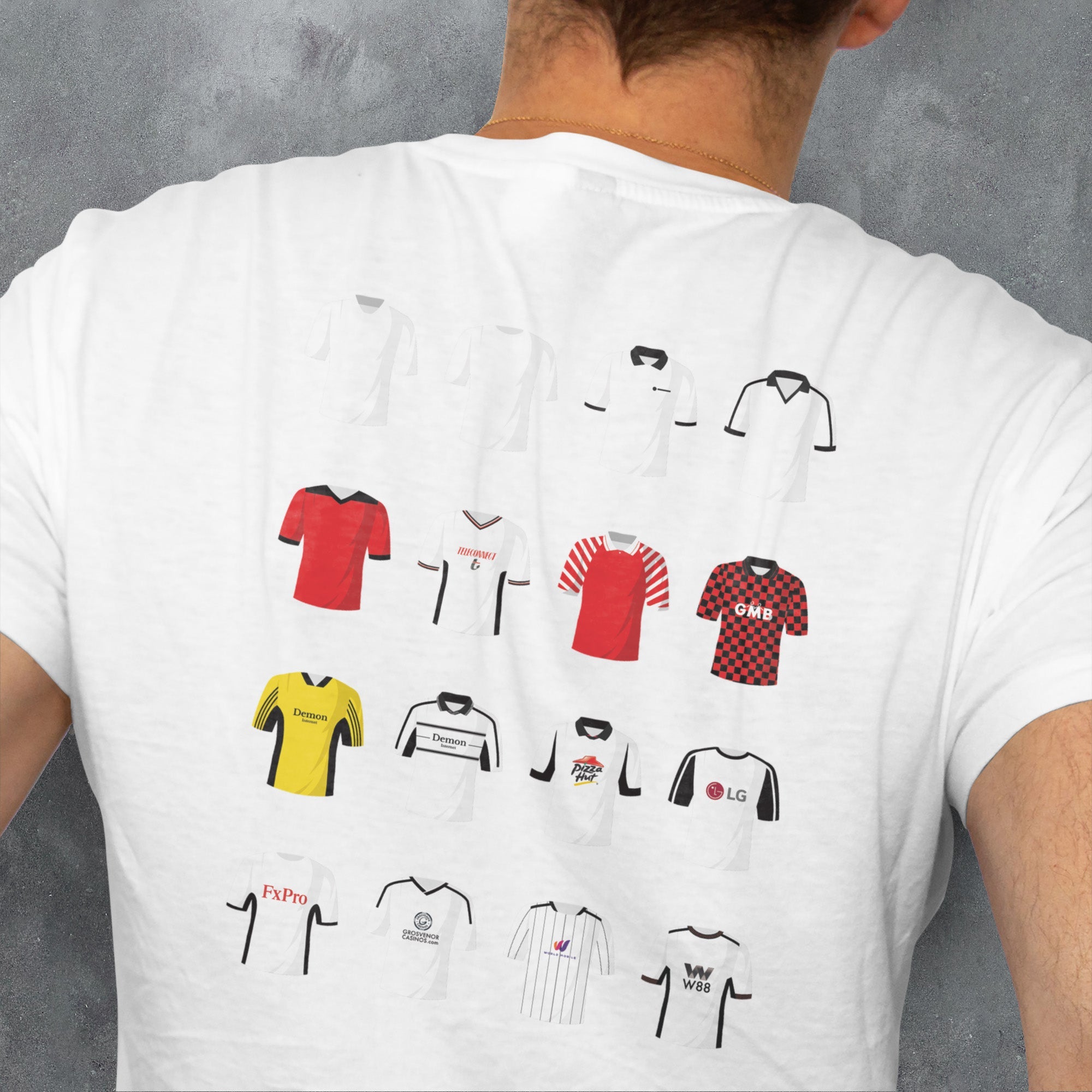 Fulham Classic Kits Football T-Shirt