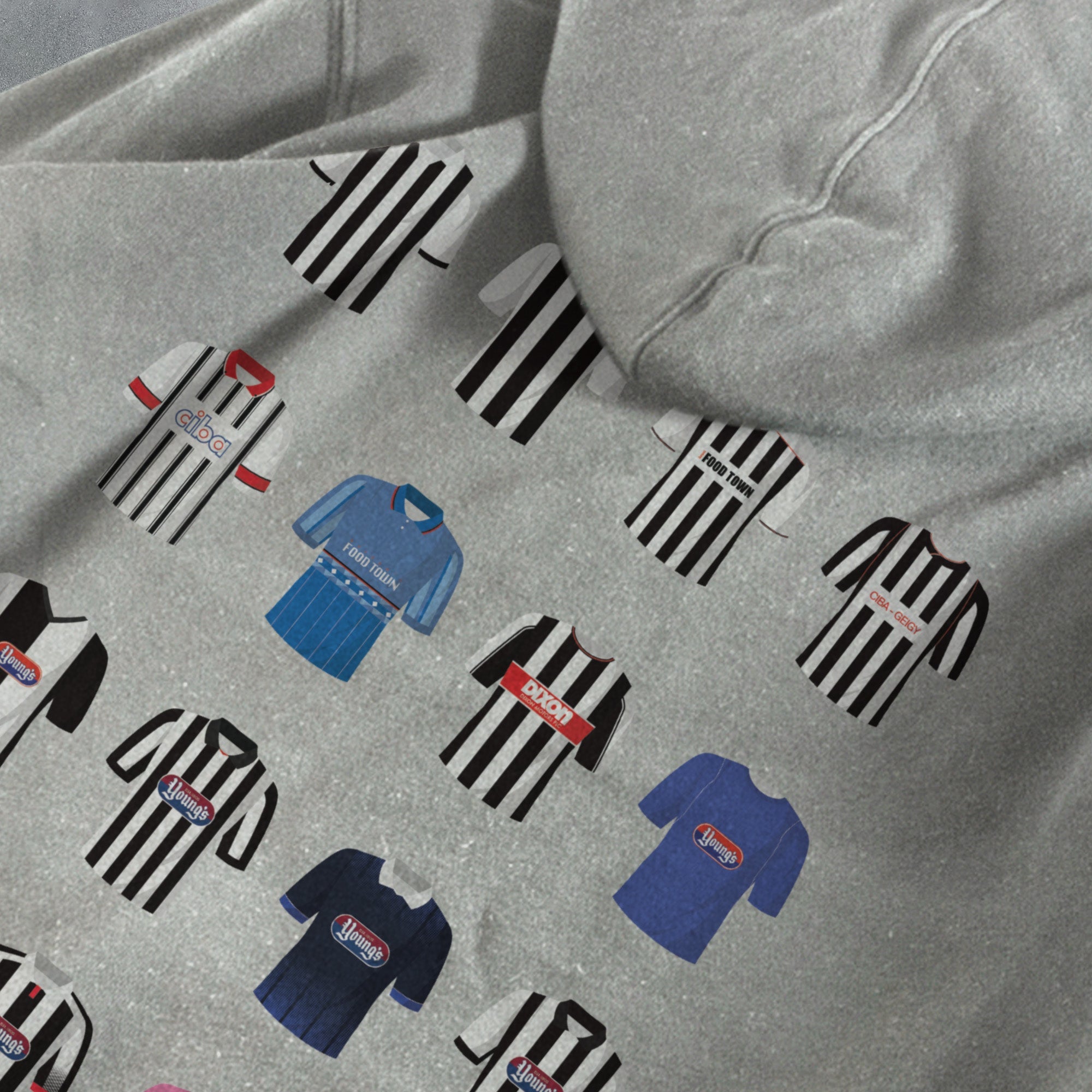 Grimsby Classic Kits Football Hoodie Good Team On Paper